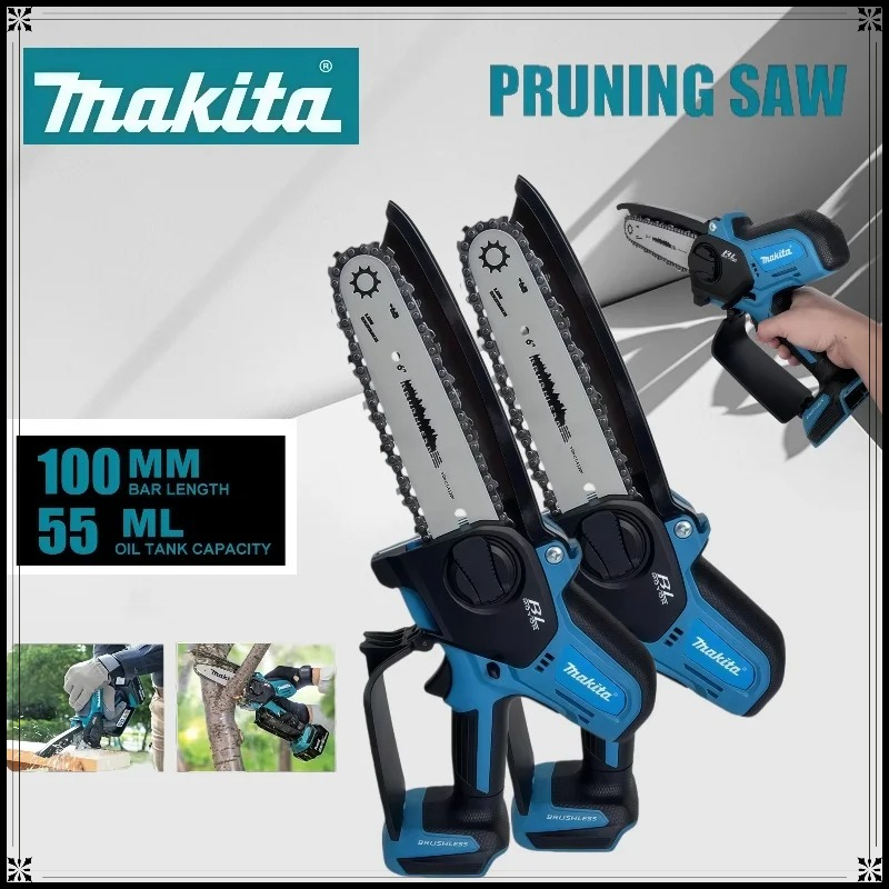 Power Tools Wood - Makita 6Inch Chain Saw Electric Saw