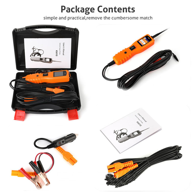 Power Tools English - KZYEE KM10 Electric Power Probe 12V/24V