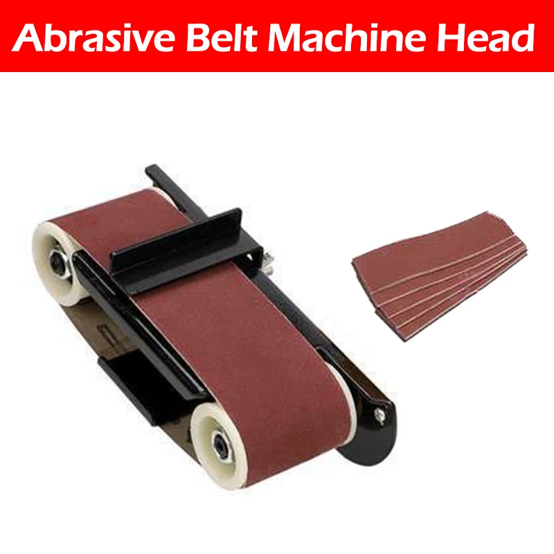 Belt Sander Portable - Table Aabrasive Belt Head Left/Right for