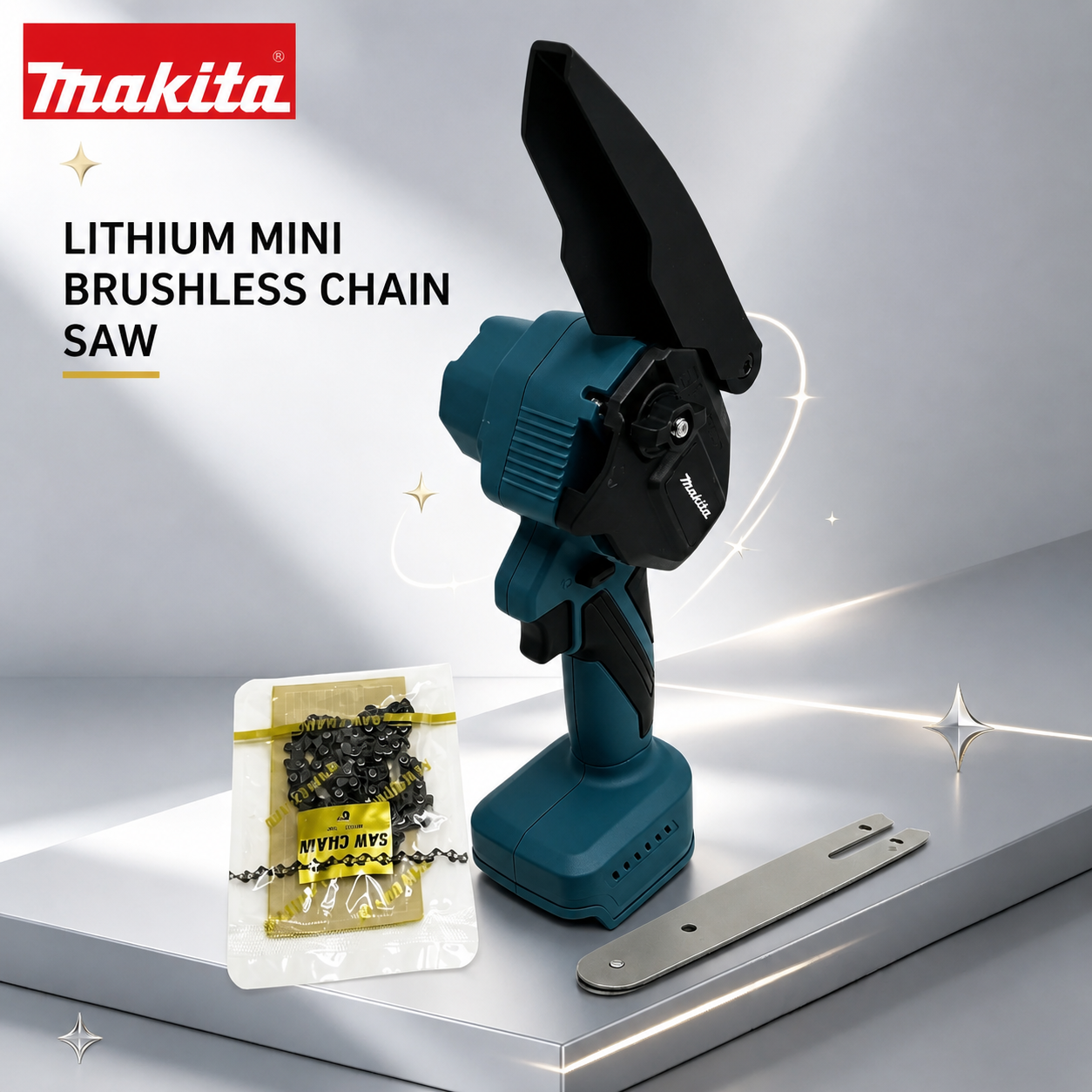 Power Tools Wood - Makita 4 inches Chain Saw Electric
