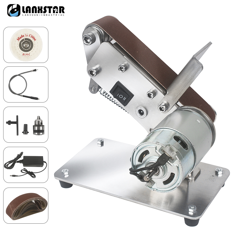Belt Sander Portable - Mini Electric Belt Sander Multifunctional Belt