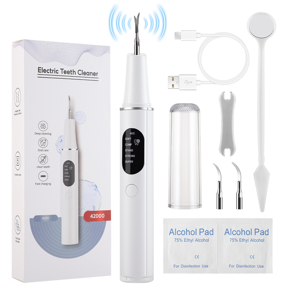 Power Tools Total - Electric Ultrasonic Dental Scaler Plaque Remover