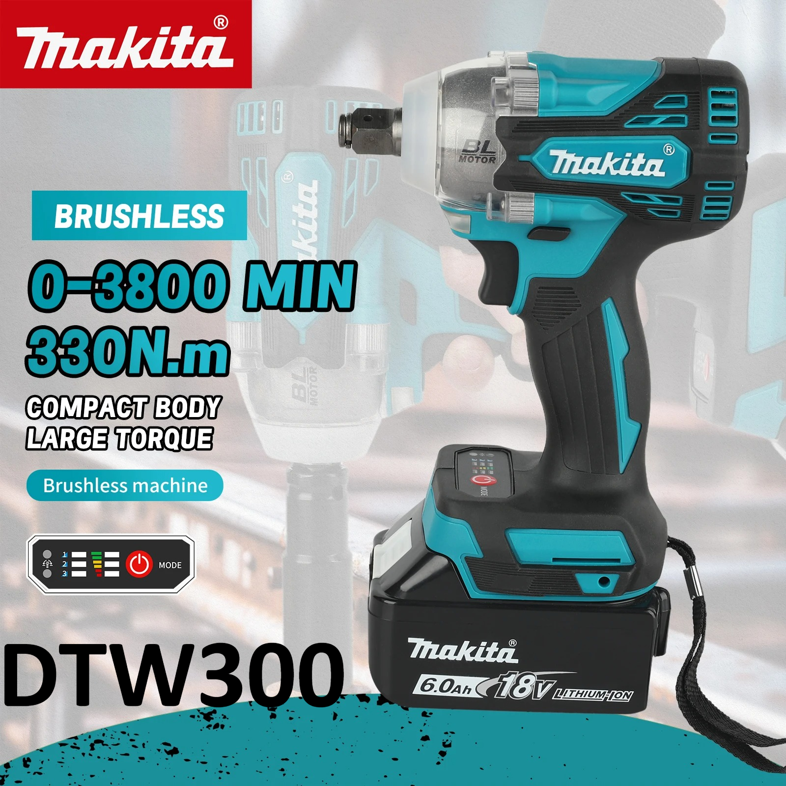 Power Tools Makita Set - Makita DTW300 18V Tool Set Brushless