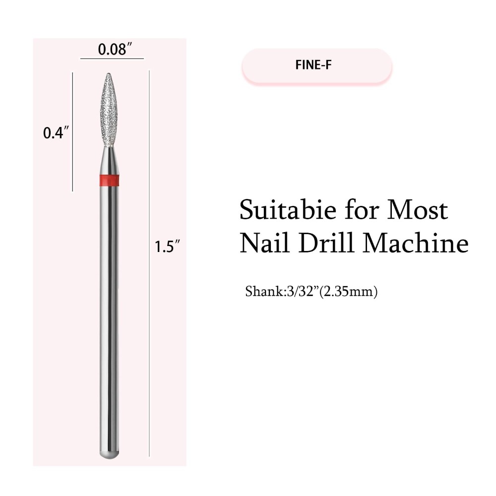 10pcs Flame Diamond Cuticle Na - Power Tools Total review and price
