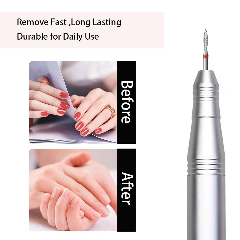 10pcs Flame Diamond Cuticle Na - Power Tools Total review and price
