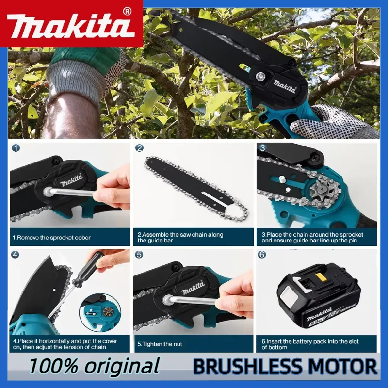 Makita 6 Inch Chain Saw 18V El - Power Tools Wood review and price