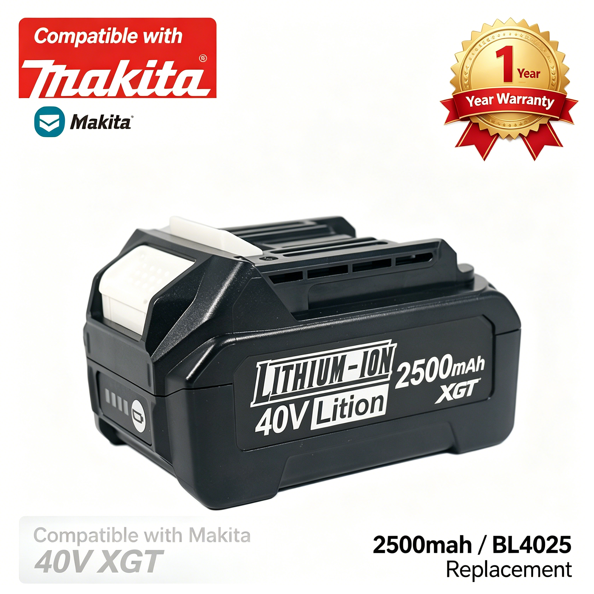 For Makita 40V XGT 2500mah 186 - Makita Power Tools Xgt review and price