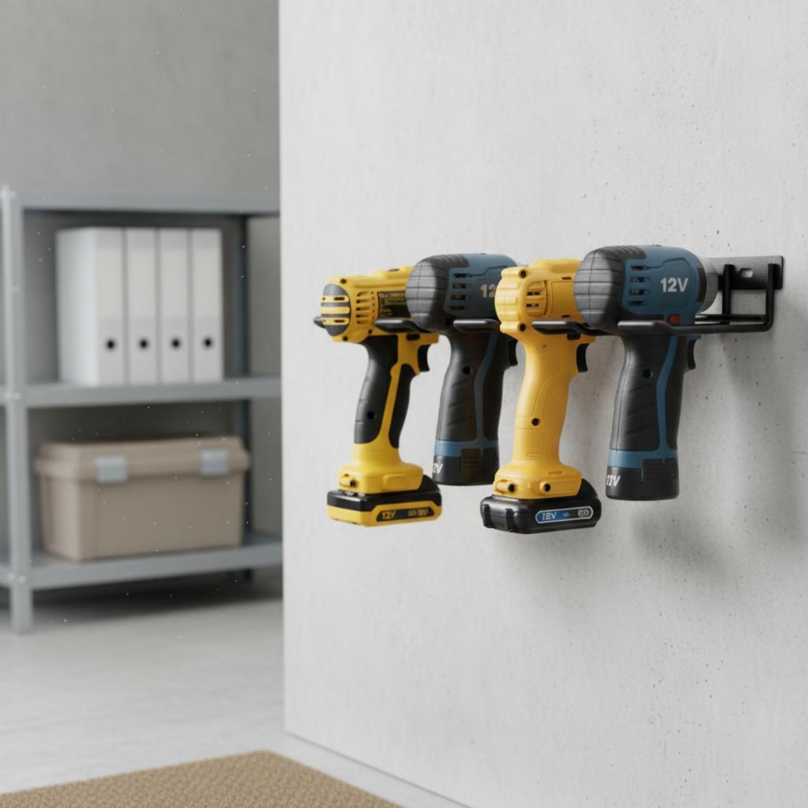 Wall Mount Drill Holder Easy I - Power Tools Workshop review and price