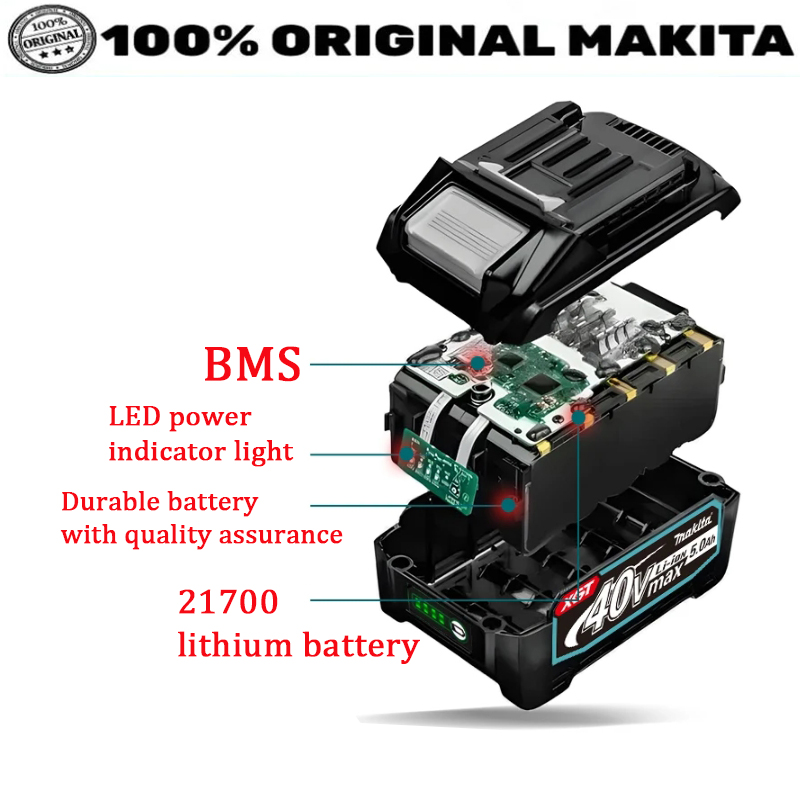 100%Makita 40V Max 5.0Ah Batte - Makita Power Tools Xgt review and price
