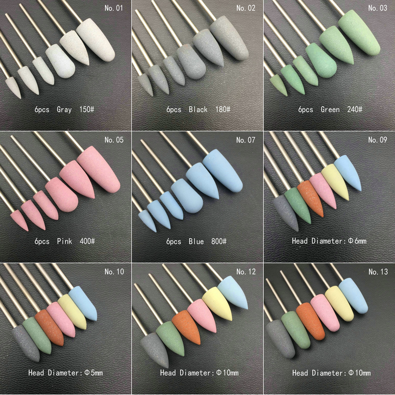 6pcs/set Rubber Silicon Nail D - Power Tools Total review and price