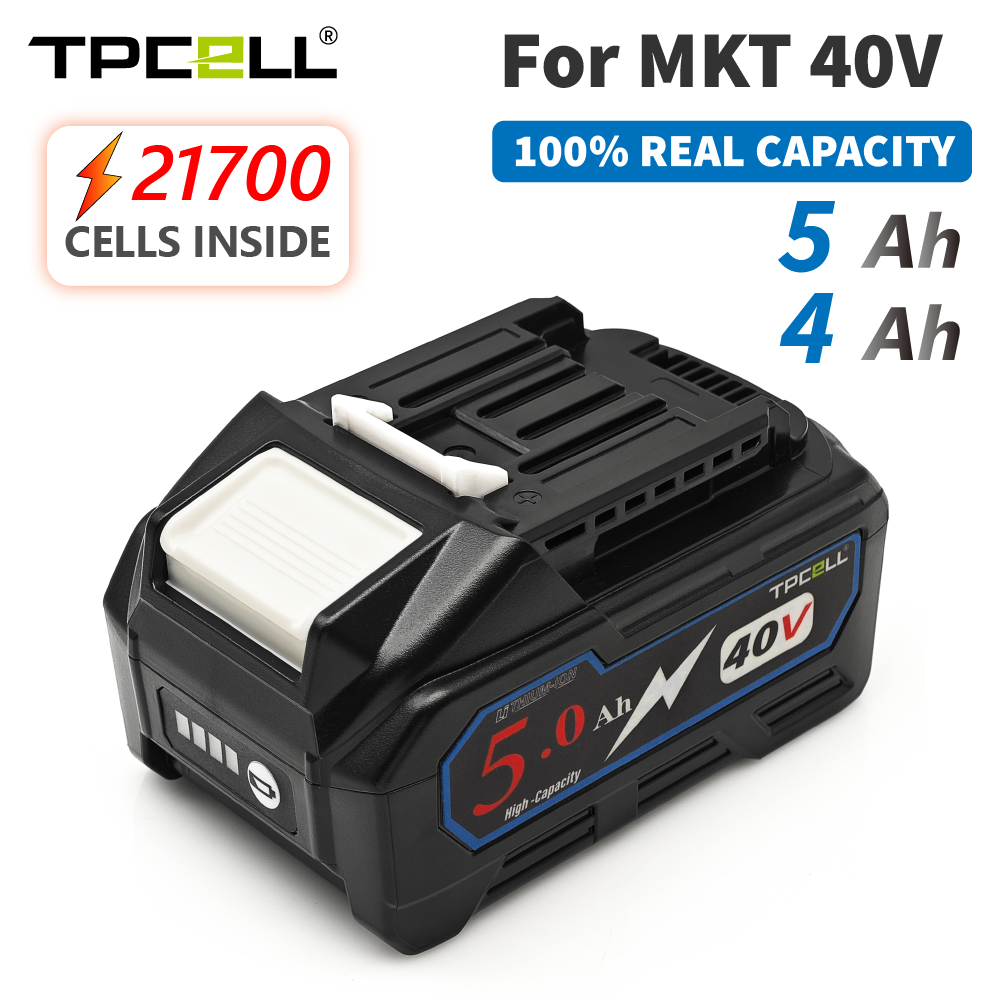 TPCELL 40V 4Ah/5Ah For MAKITA  - Makita Power Tools Xgt review and price