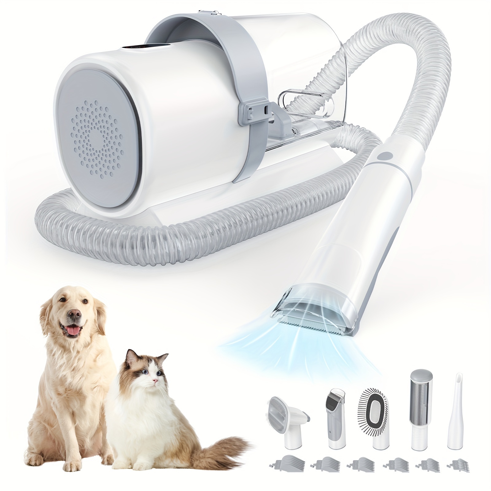 Pet Grooming Vacuum Kit 5 in 1 - Bag Power Tools review and price