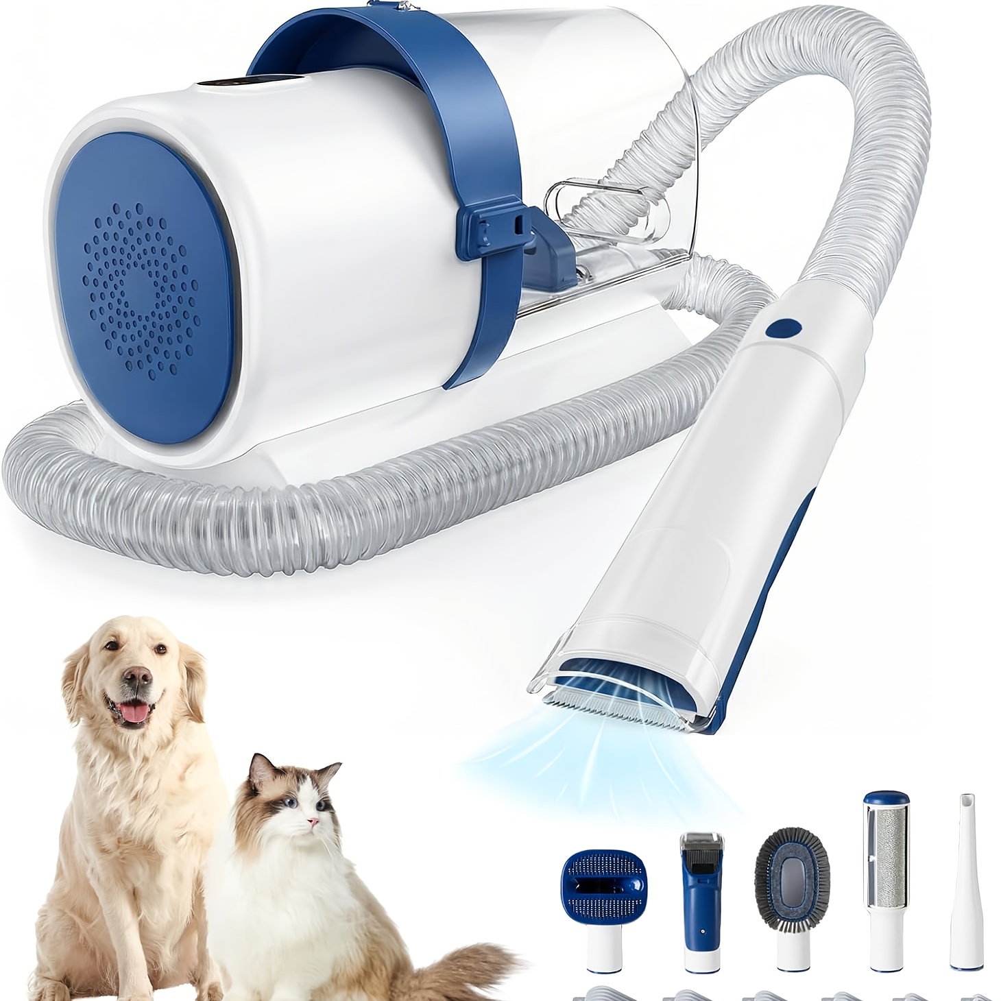 Pet Grooming Vacuum Kit 5 in 1 - Bag Power Tools review and price