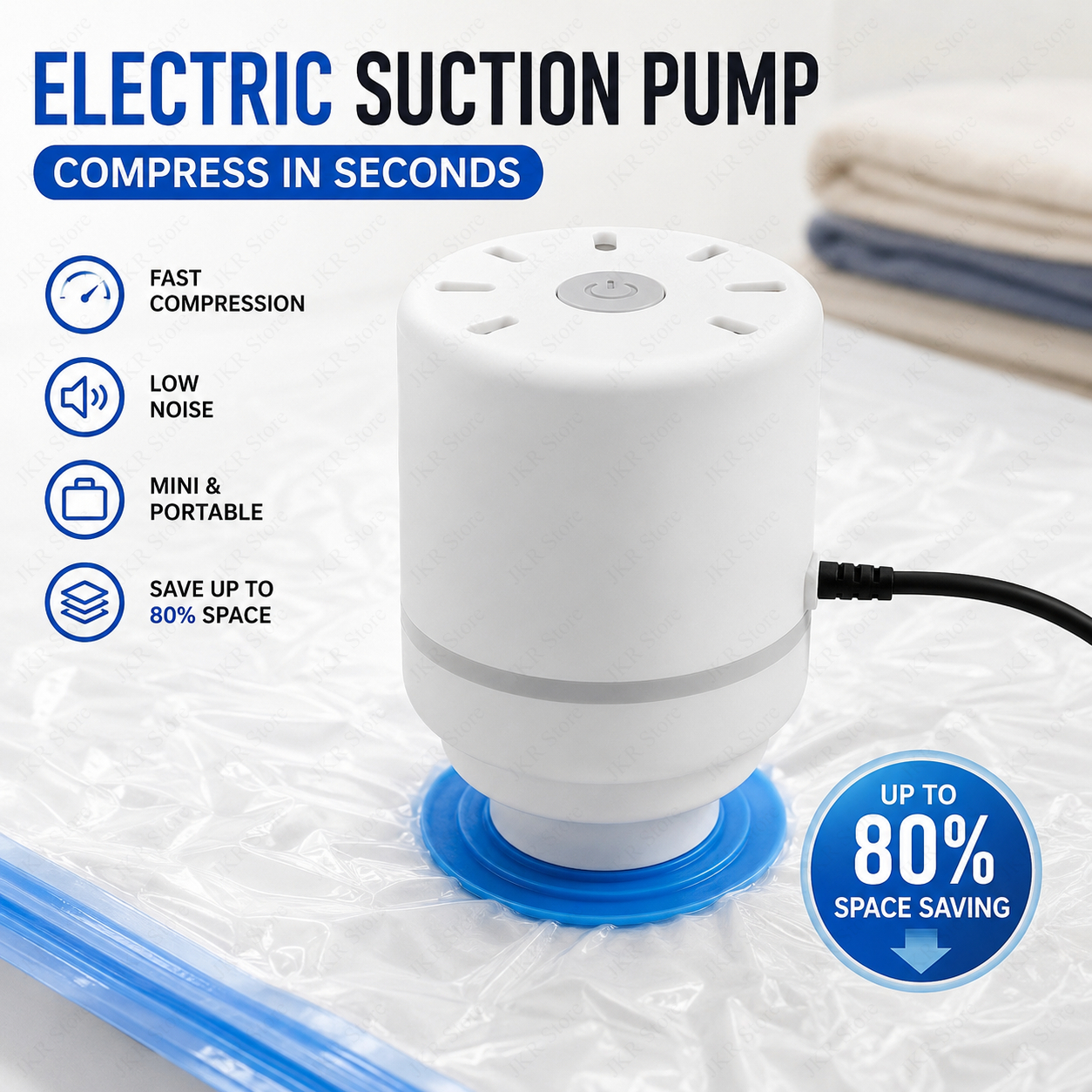 Electric Vacuum Storage Bag Pu - Air Compressor Mini review and price