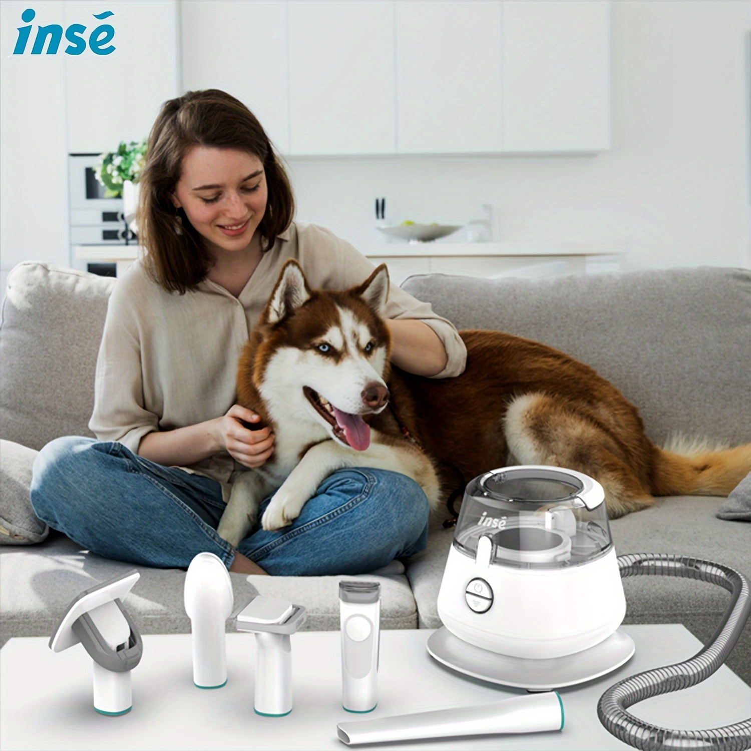 INSE P20 Pet Grooming Vacuum C - Bag Power Tools review and price