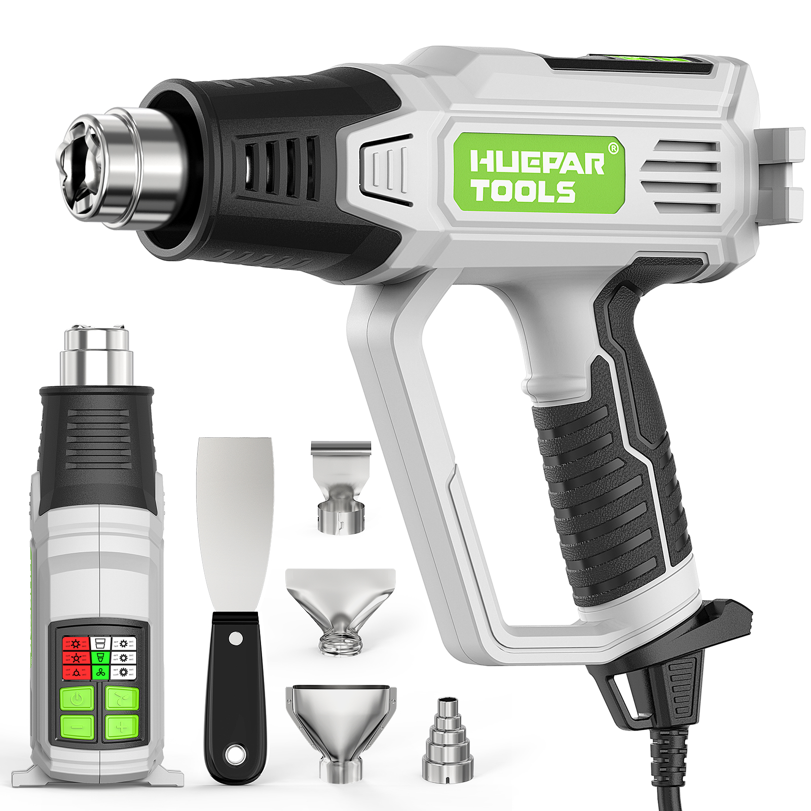 Hot Air Gun with LCD 12 Variab - Power Tools Manufacturers review and price