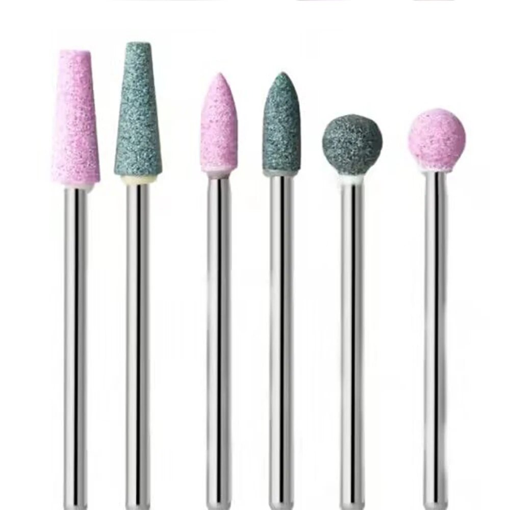 6pcs Nail Drill Bit Set Stone  - Power Tools Total review and price