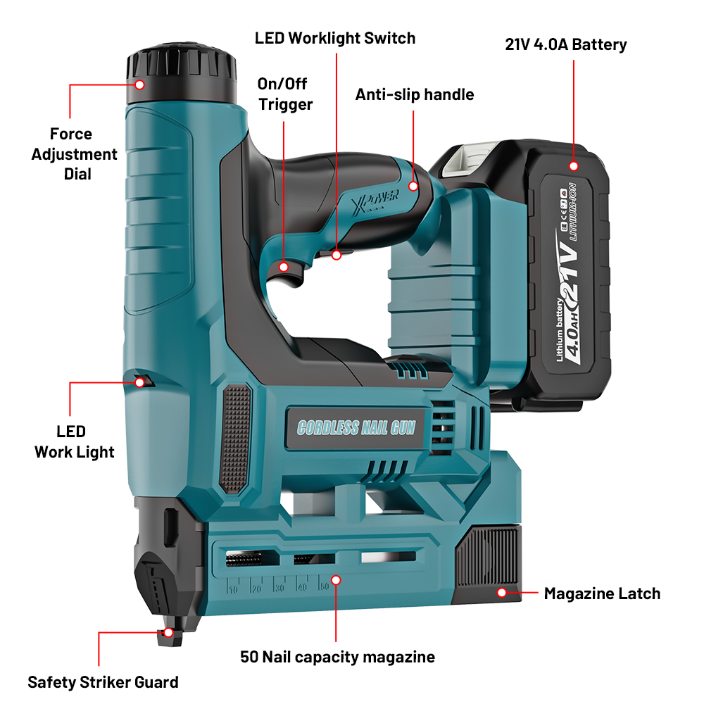 YEARTOP 6 Gear Depth Adjust El - Staple Gun Electric review and price