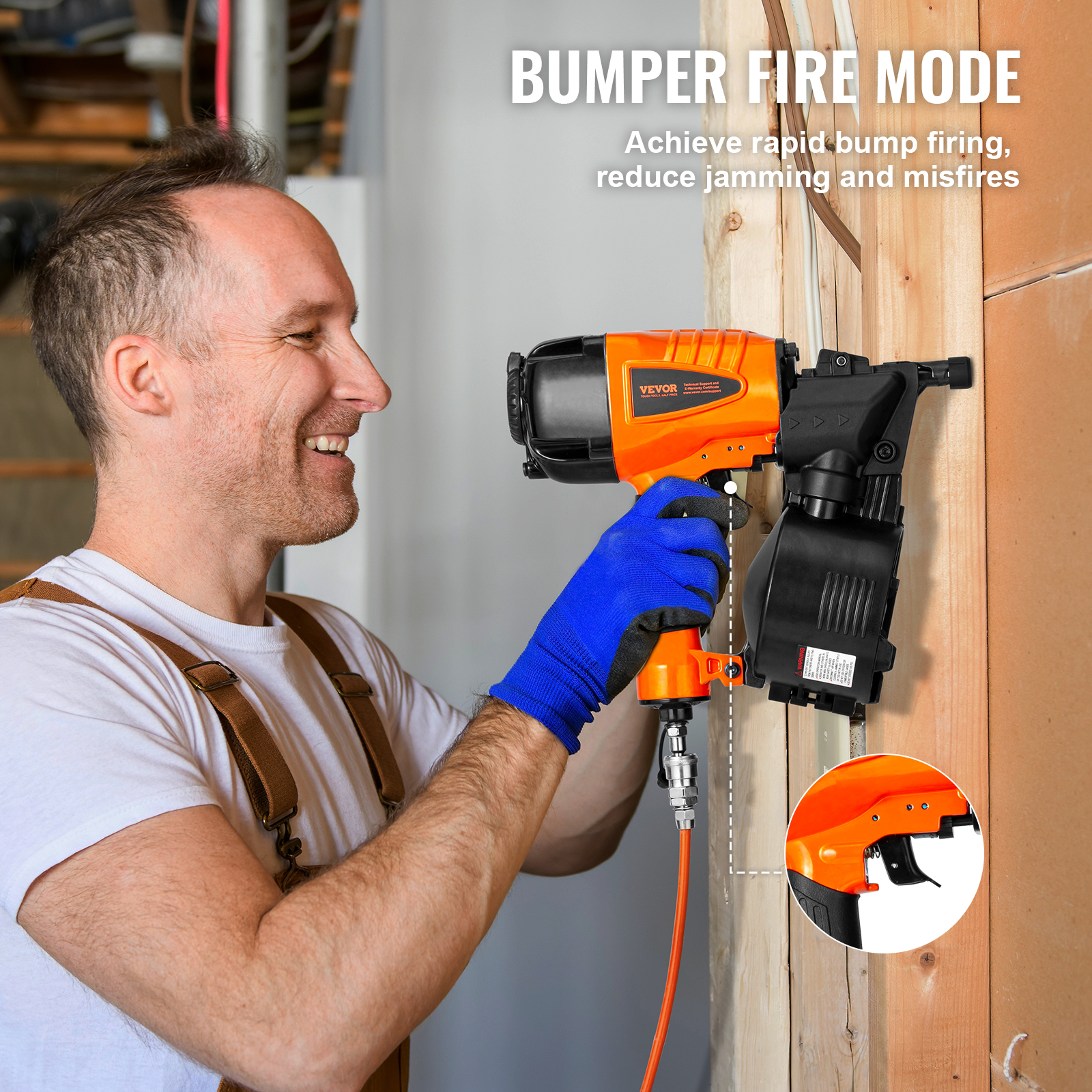 SucceBuy Coil Siding Nailer CN - Staple Gun Electric review and price