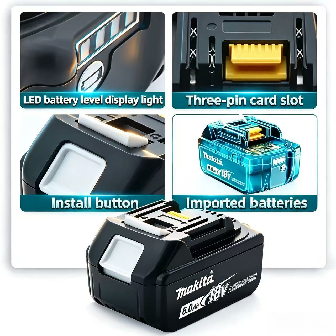 Genuine Makita 18V 6.0Ah Makit - Makita Power Tools Xgt review and price
