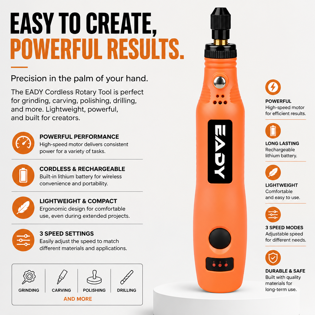 USB Cordless Rotary Tool Kit – - Power Tools Workshop review and price