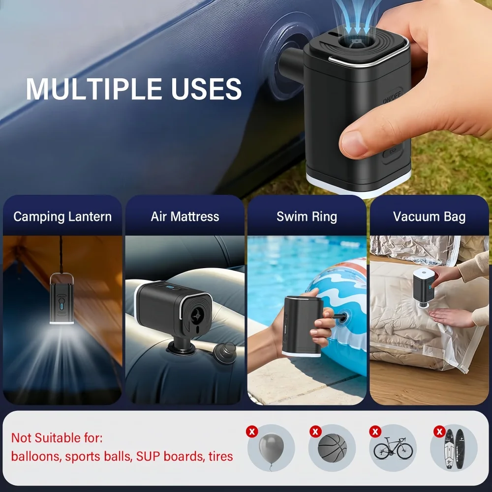Mini Portable Air Pump，Recharg - Air Compressor Mini review and price