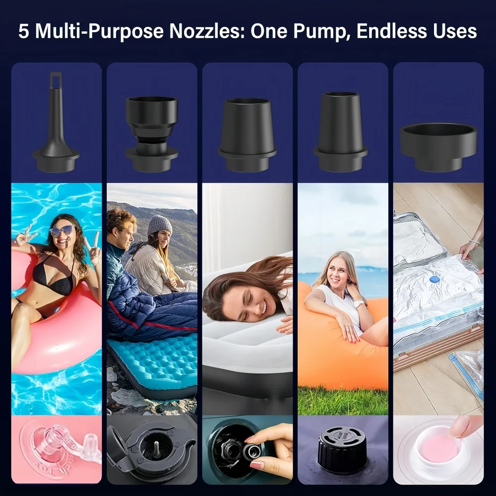 Mini Portable Air Pump，Recharg - Air Compressor Mini review and price