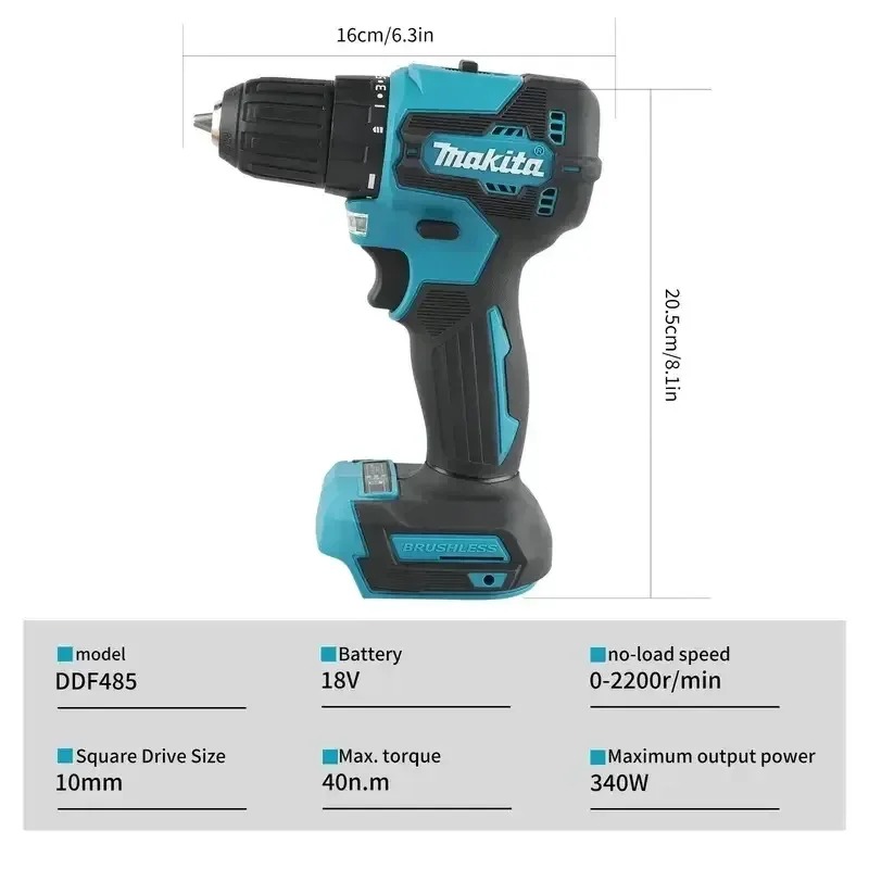 Makita DDF485 10MM Rechargeabl - Power Tools Makita Set review and price