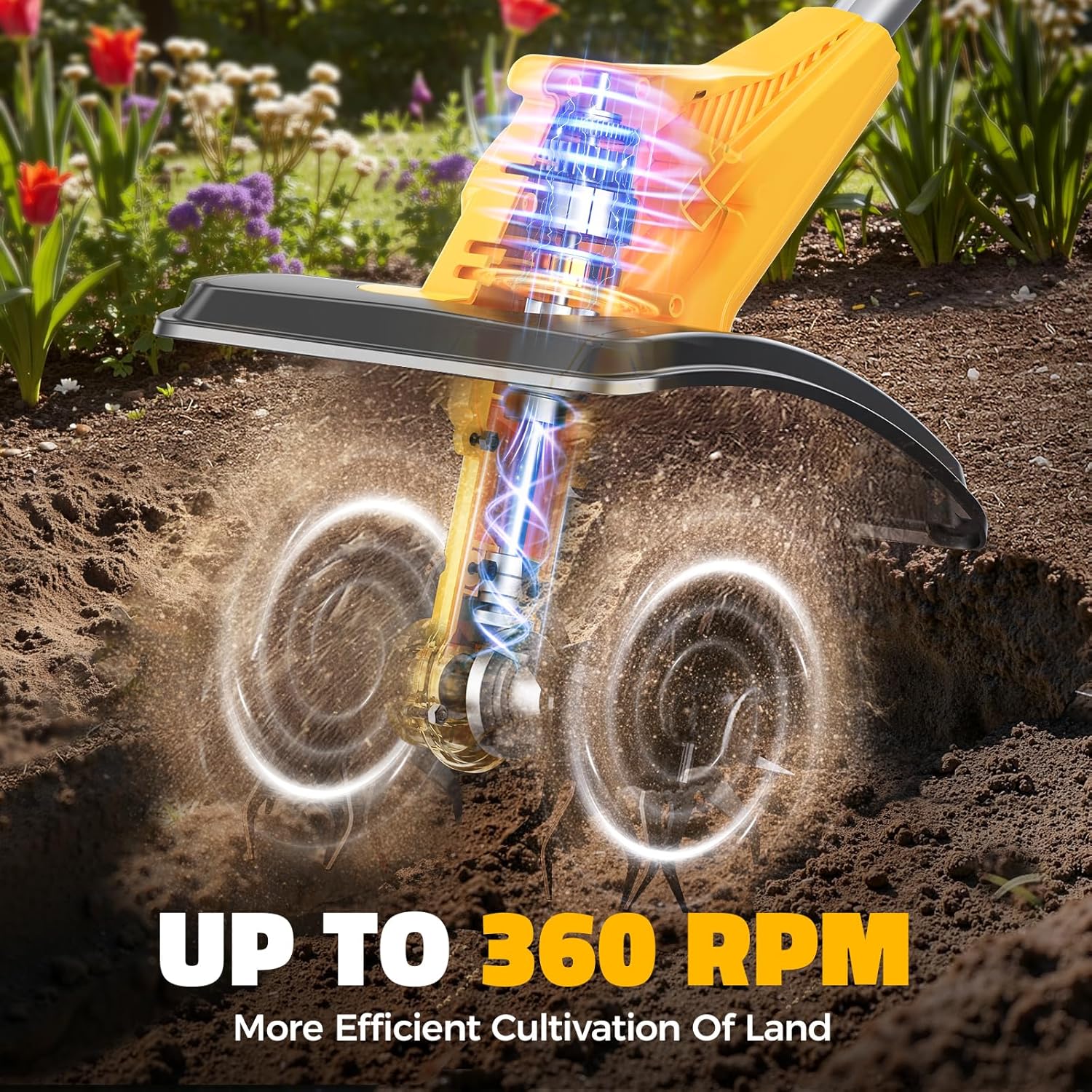 Cordless Tiller Cultivator Com - Power Tools Workshop review and price
