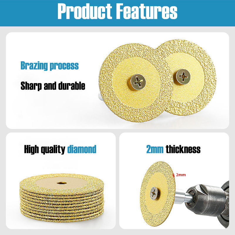 40mm Braze Diamond Saw Blade M - Power Tools Workshop review and price