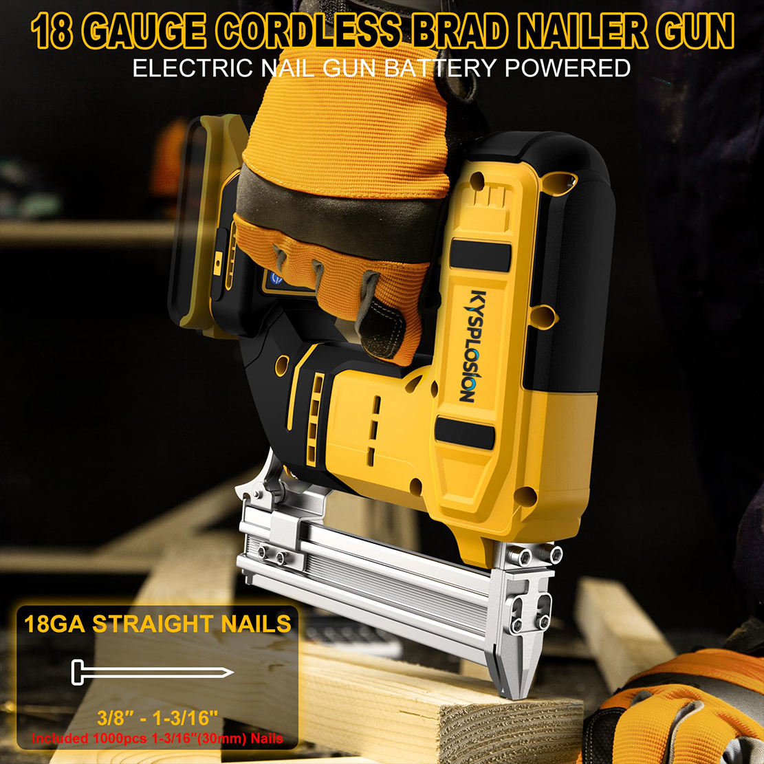 Brushless Nail Gun F30G Tacker - Staple Gun Electric review and price