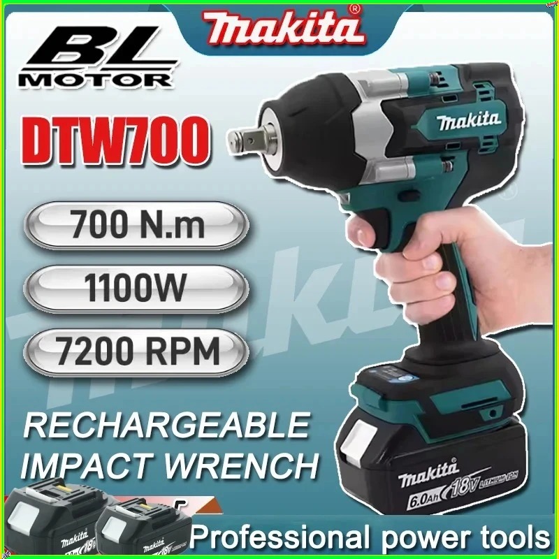 Makita DTW700 Brushless Electr - Power Tools Makita Set review and price