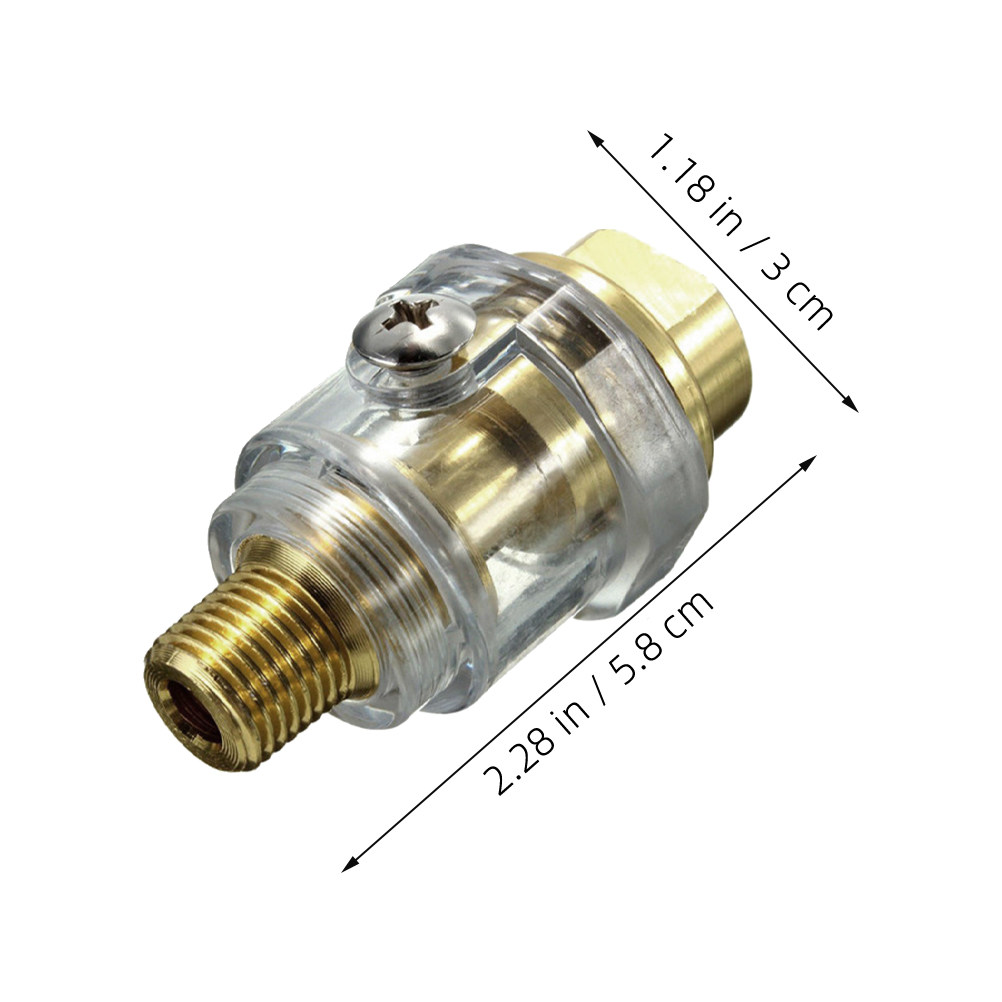 4Pcs Pneumatic Oiler Oil Water - Air Compressor Mini review and price