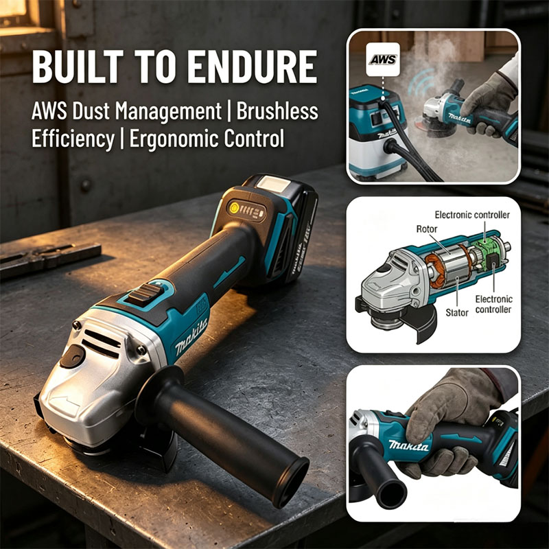 Makita 18V DGA404 Cordless Ang - Power Tools Makita Set review and price