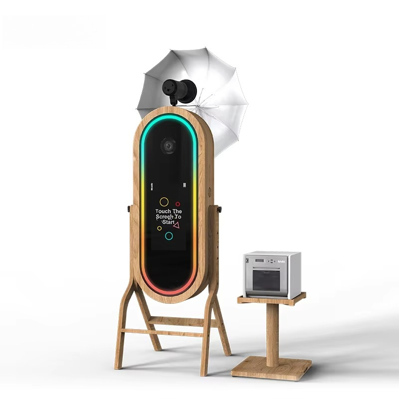 Touch Screen Wooden Magic Mirr - Power Tools Exhibition review and price
