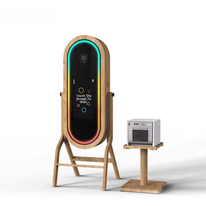 Touch Screen Wooden Magic Mirr - Power Tools Exhibition review and price