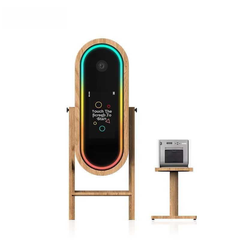 Touch Screen Wooden Magic Mirr - Power Tools Exhibition review and price