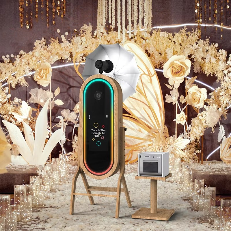 Touch Screen Wooden Magic Mirr - Power Tools Exhibition review and price