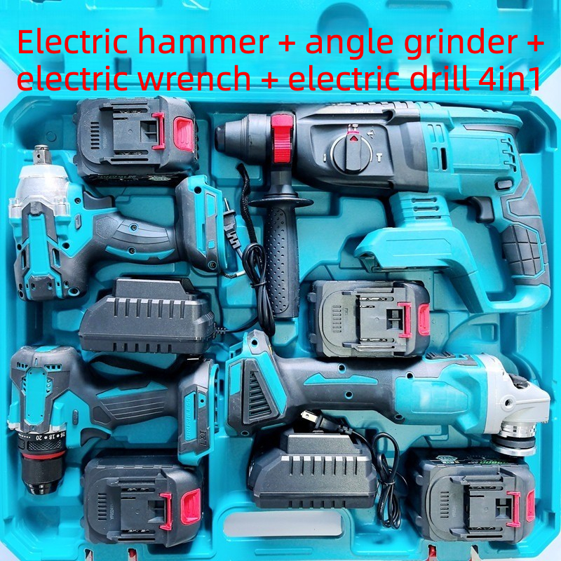 Electric hammer angle grinder, - Power Tools Makita Set review and price