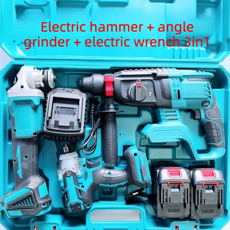 Electric hammer angle grinder, - Power Tools Makita Set review and price