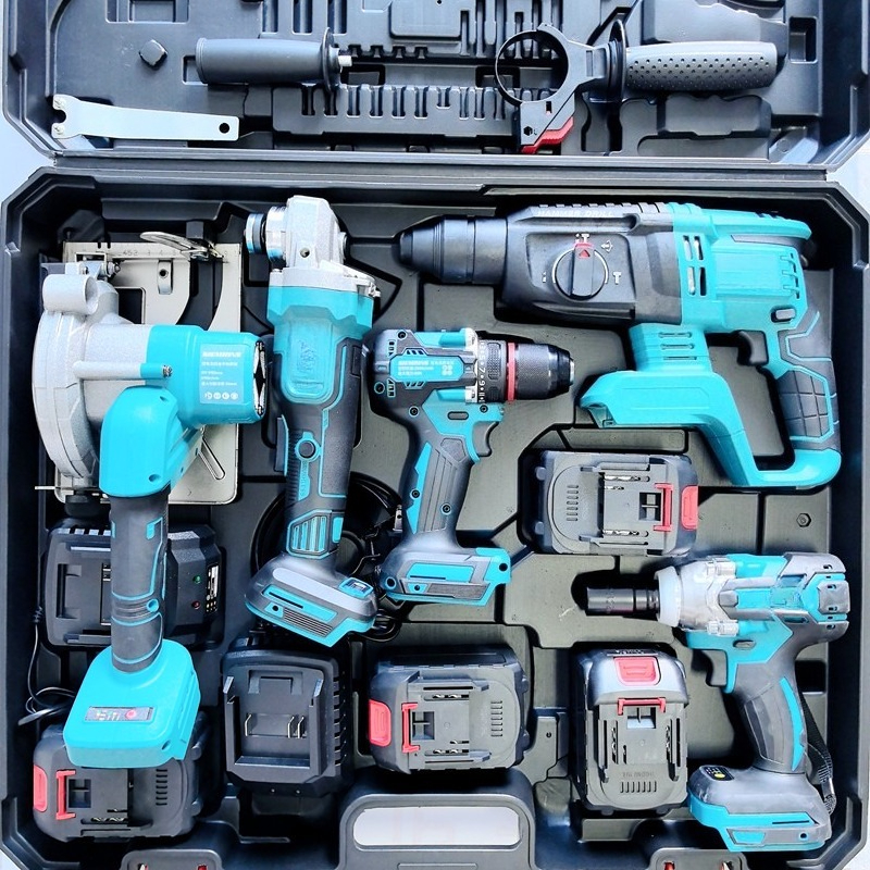 Electric hammer angle grinder, - Power Tools Makita Set review and price