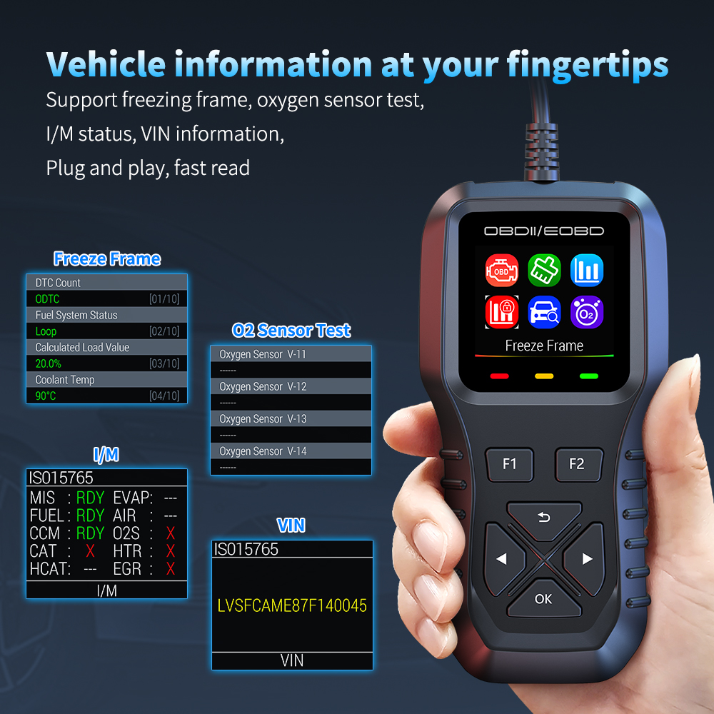 Auto Electronics New K1 OBDII/ - Power Tools English review and price