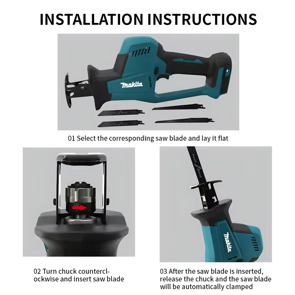 Makita DJR189 18V Cordless Ele - Power Tools Wood review and price