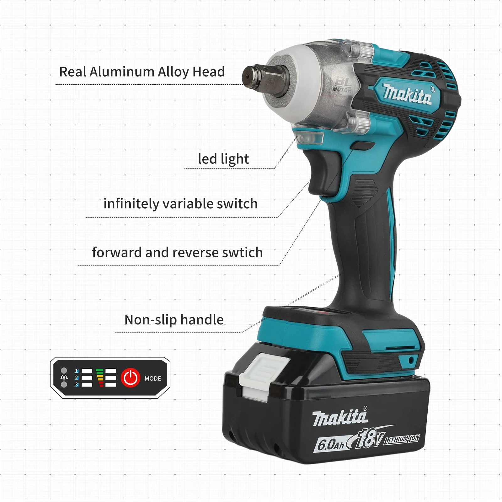 Makita DTW300 18V Tool Set Bru - Power Tools Makita Set review and price