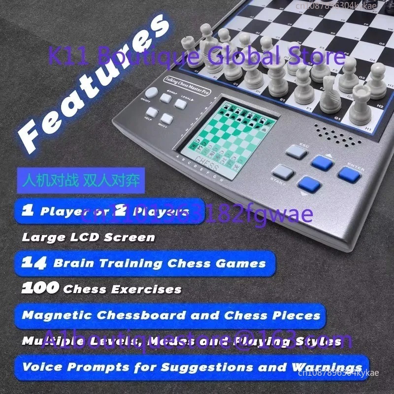 Beginners Chess Computer Elect - Power Tools English review and price